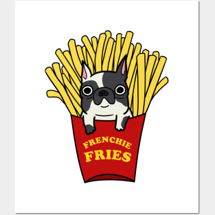 Frenchie Fries Posters and Art